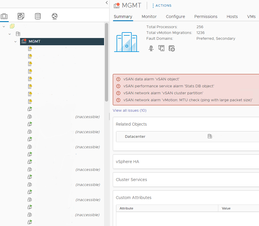 vSAN Stretched Cluster partition with Cisco UCS & Cisco ACI