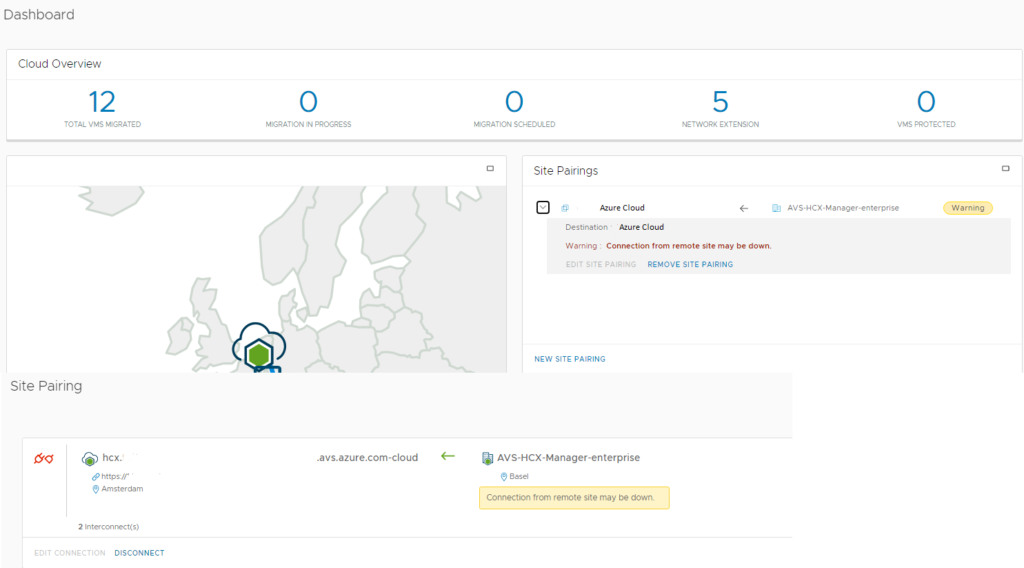 Azure VMware Solution HCX Disaster Recovery